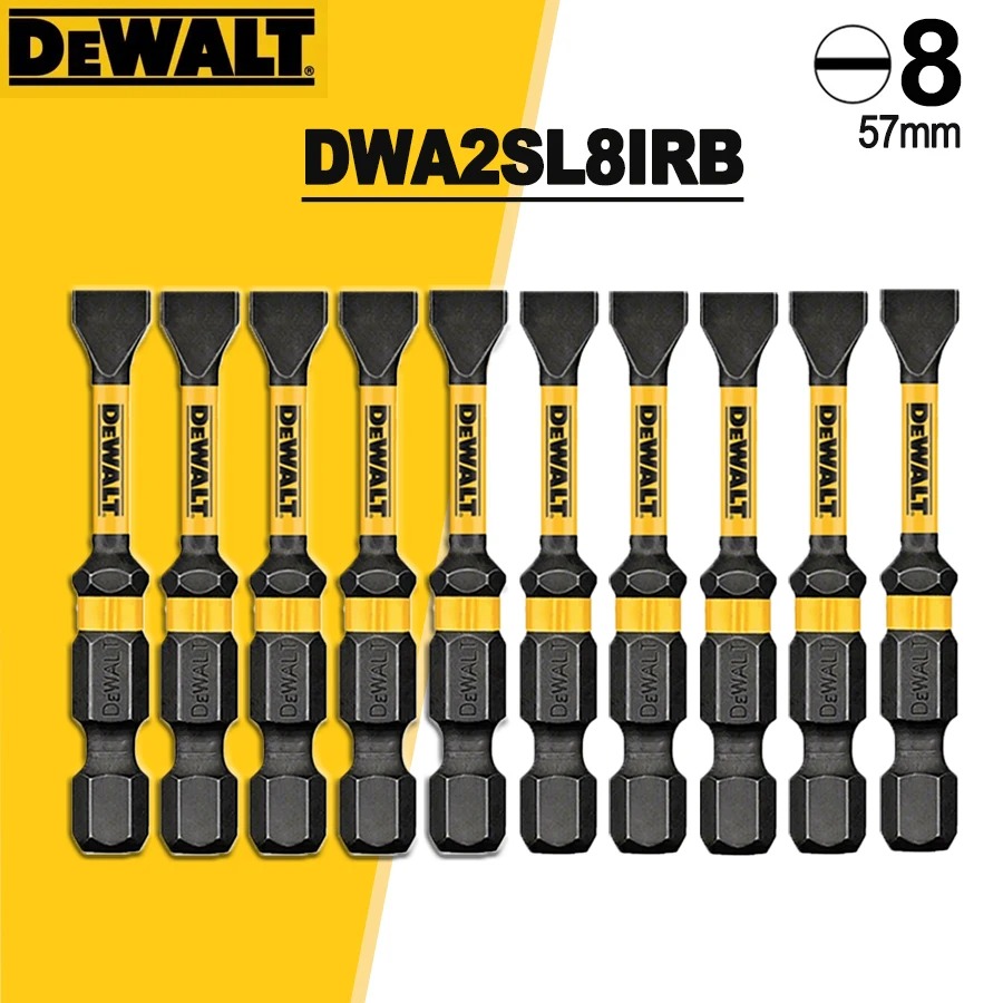 Einhell Power X Tools - DEWALT Slotted Impact Screwdriver Bit Set