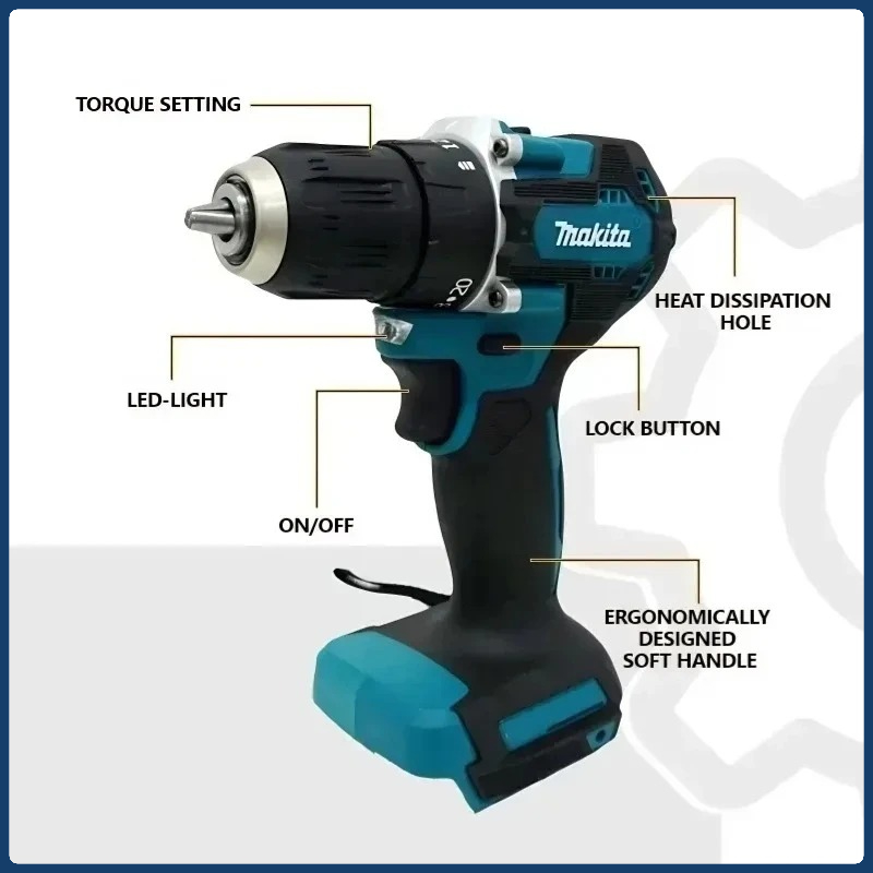 Makita Power Tool DHP487 brush - đánh giá và giá Einhell Power X Tools