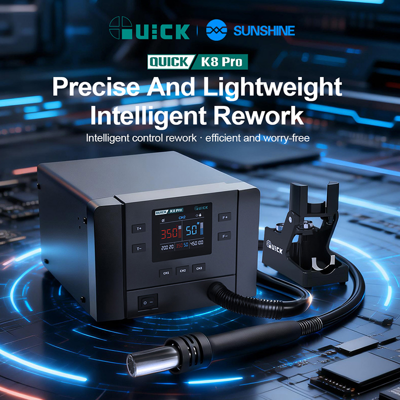 QUICK K8 Pro Intelligent Hot A - đánh giá và giá Power Tools Pro