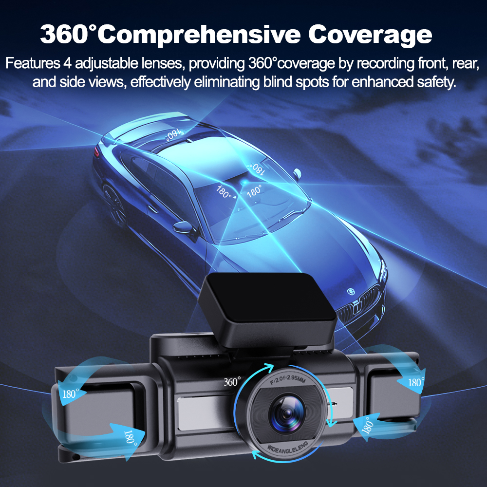 BEPOCAM 4 Channel Dash Cam 4K  - đánh giá và giá Power Tools Japan