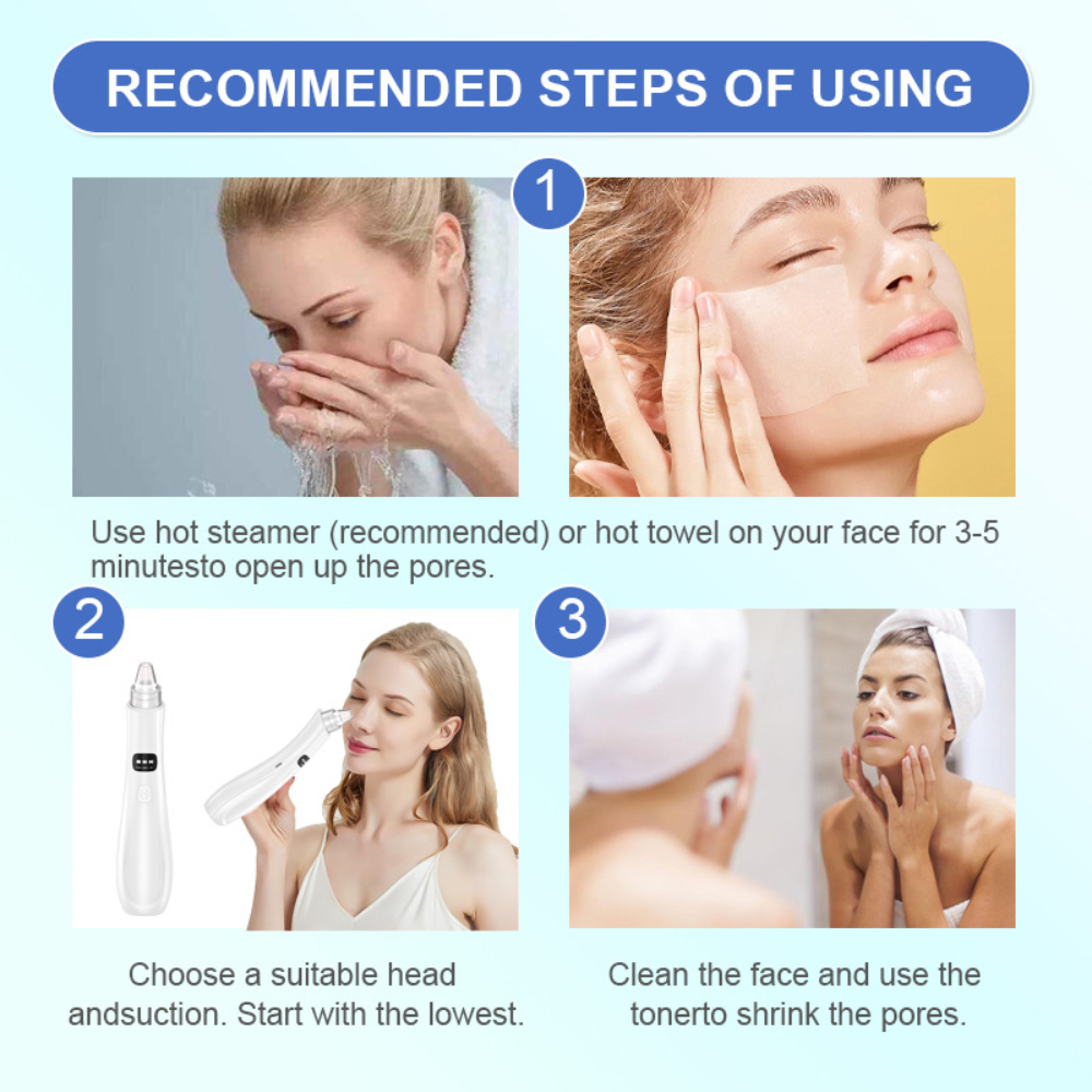Electric Blackhead Remover 3 S - đánh giá và giá Power Tools Japan