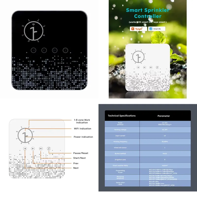 Smart WiFi Garden Irrigation S - đánh giá và giá Power Tools Zones