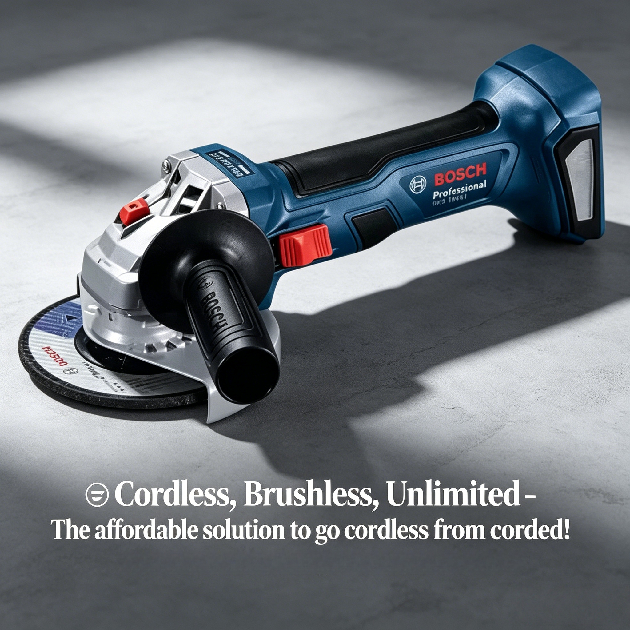 BOSCH GWS 18V-8 Cordless Angle - đánh giá và giá Power Tools Grinder