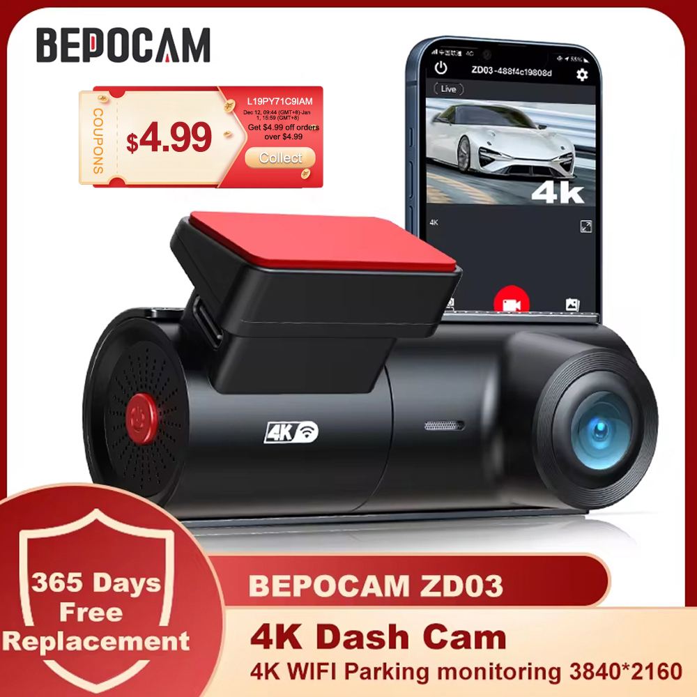 BEPOCAM ZD03 4K Dash Cam for C - đánh giá và giá Power Tools Japan