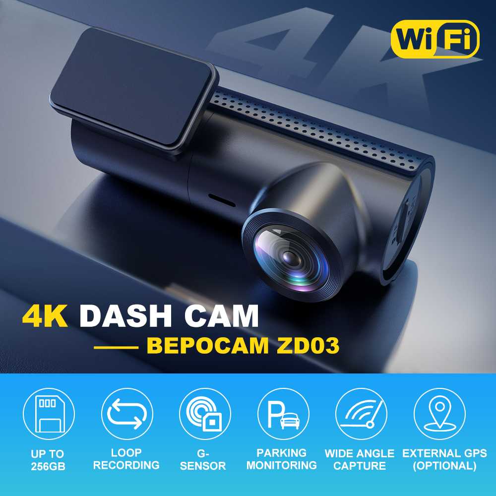 BEPOCAM ZD03 4K Dash Cam for C - đánh giá và giá Power Tools Japan